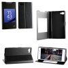 VOLTE-TEL ΘΗΚΗ SONY XPERIA Z5 E6653 LEATHER-TPU VIEW BOOK STAND BLACK