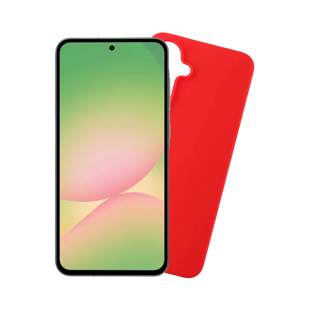 VOLTE-TEL SILICON TPU ΘΗΚΗ SAMSUNG A56 5G A566 6.7in  CAMERA GUARD RED