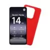 VOLTE-TEL SILICON TPU ΘΗΚΗ XIAOMI REDMI NOTE 14 5G 6.67in  CAMERA GUARD RED