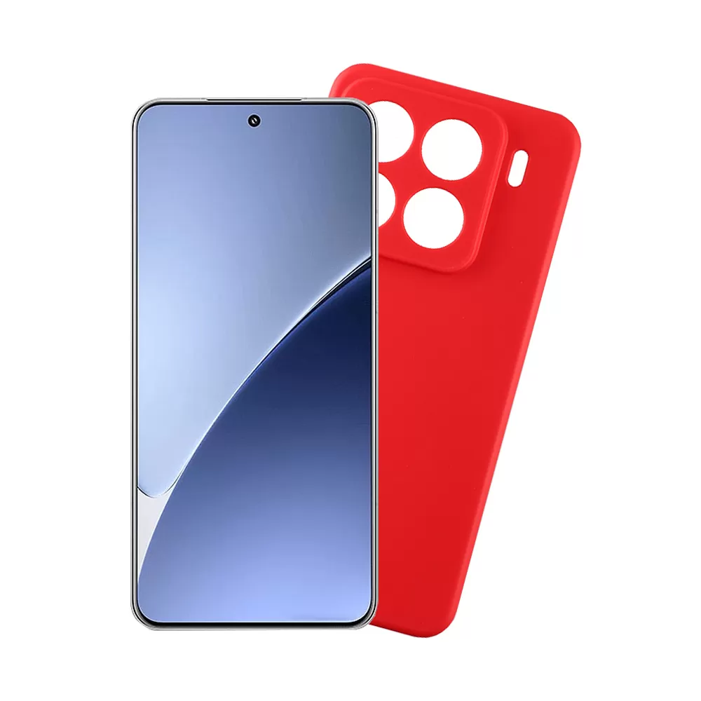 VOLTE-TEL SILICON TPU ΘΗΚΗ XIAOMI 15 PRO 5G 6.73in  FULL CAMERA PROTECTION RED