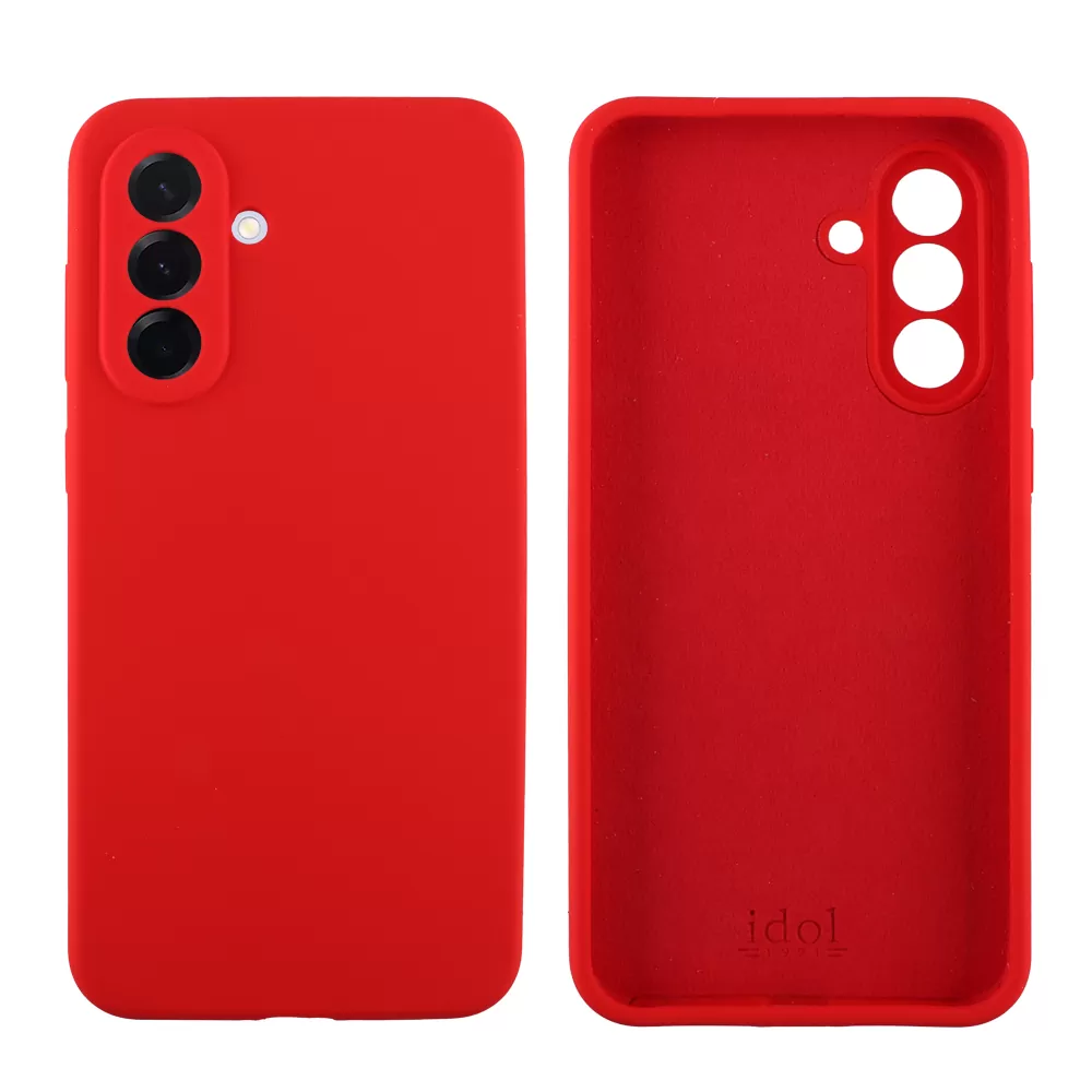 IDOL 1991 VELVET ELITE TPU ΘΗΚΗ SAMSUNG A36 5G A366 6.7in  4 SIDE FULL CAMERA PROTECTION RED