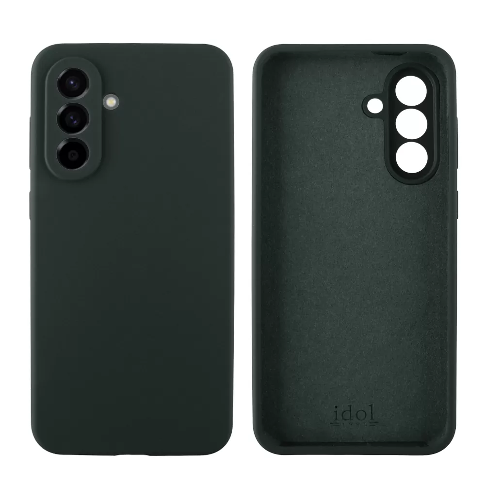 IDOL 1991 VELVET ELITE TPU ΘΗΚΗ SAMSUNG A56 5G A566 6.7in  4 SIDE FULL CAMERA PROTECTION DARK GREEN