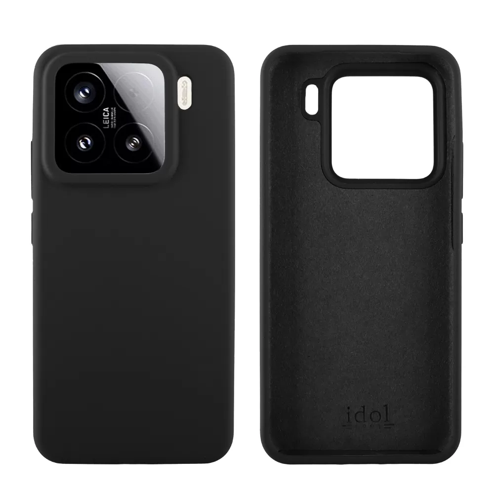 IDOL 1991 VELVET ELITE TPU ΘΗΚΗ XIAOMI 15 5G 6.36in  4 SIDE CAMERA GUARD BLACK