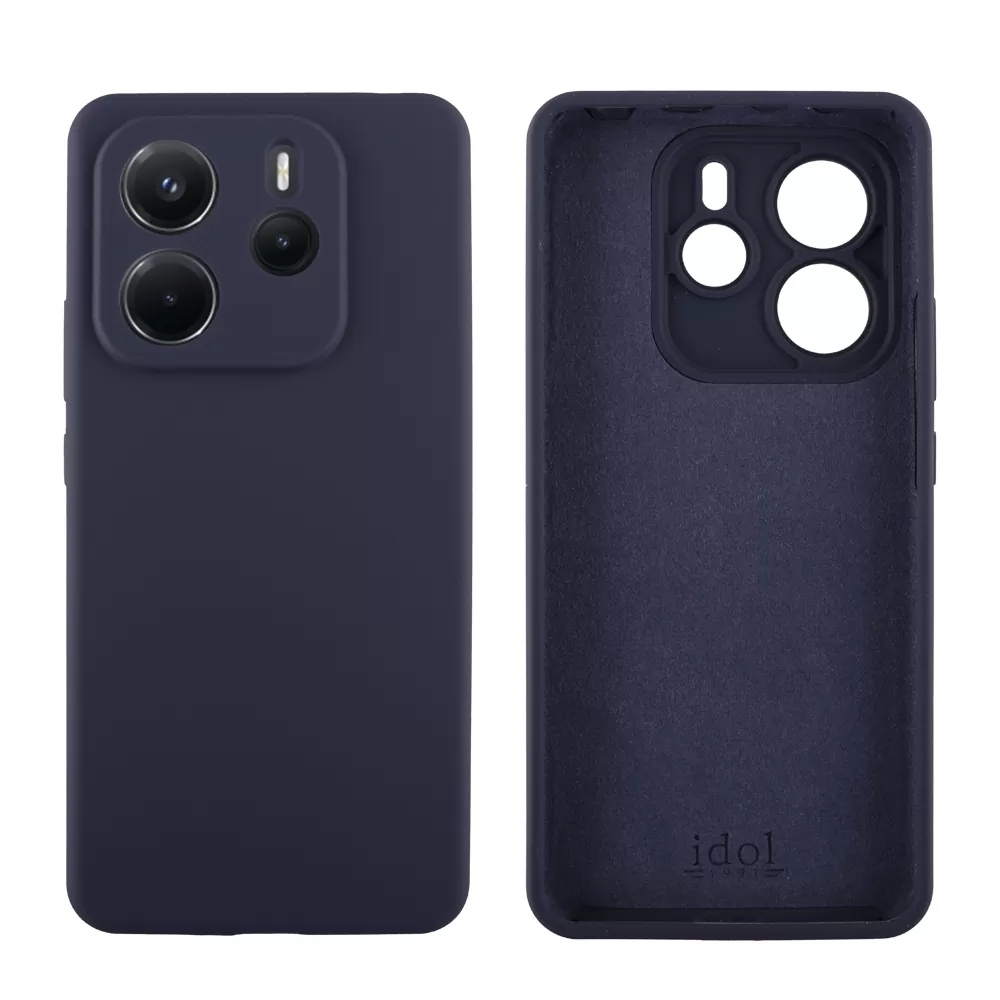 IDOL 1991 VELVET ELITE TPU ΘΗΚΗ XIAOMI REDMI NOTE 14 5G 6.67in  4 SIDE FULL CAMERA PROTECTION BLUE