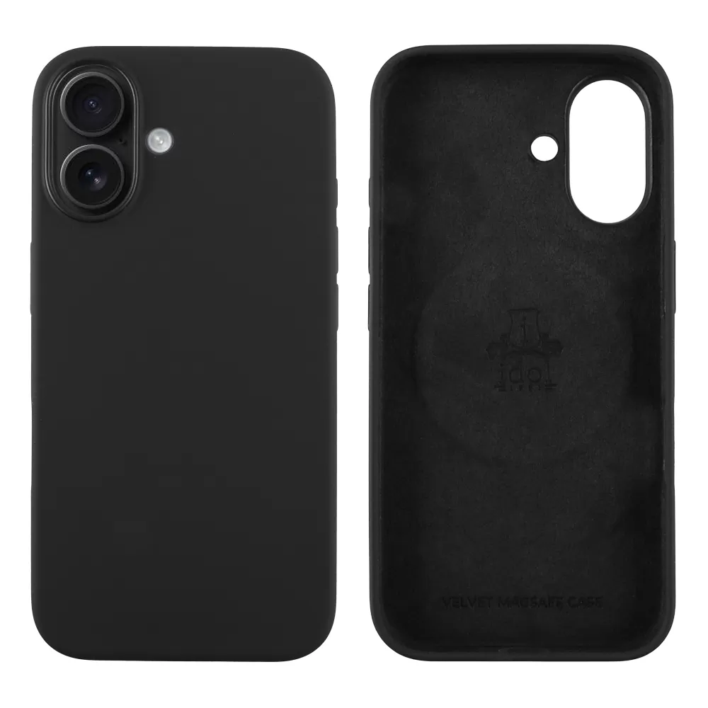 IDOL 1991 VELVET MAGSAFE TPU ΘΗΚΗ IPHONE 16 6.1in CAMERA GUARD BLACK
