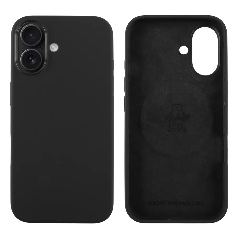 IDOL 1991 VELVET MAGSAFE TPU ΘΗΚΗ IPHONE 16 PLUS 6.7in CAMERA GUARD BLACK