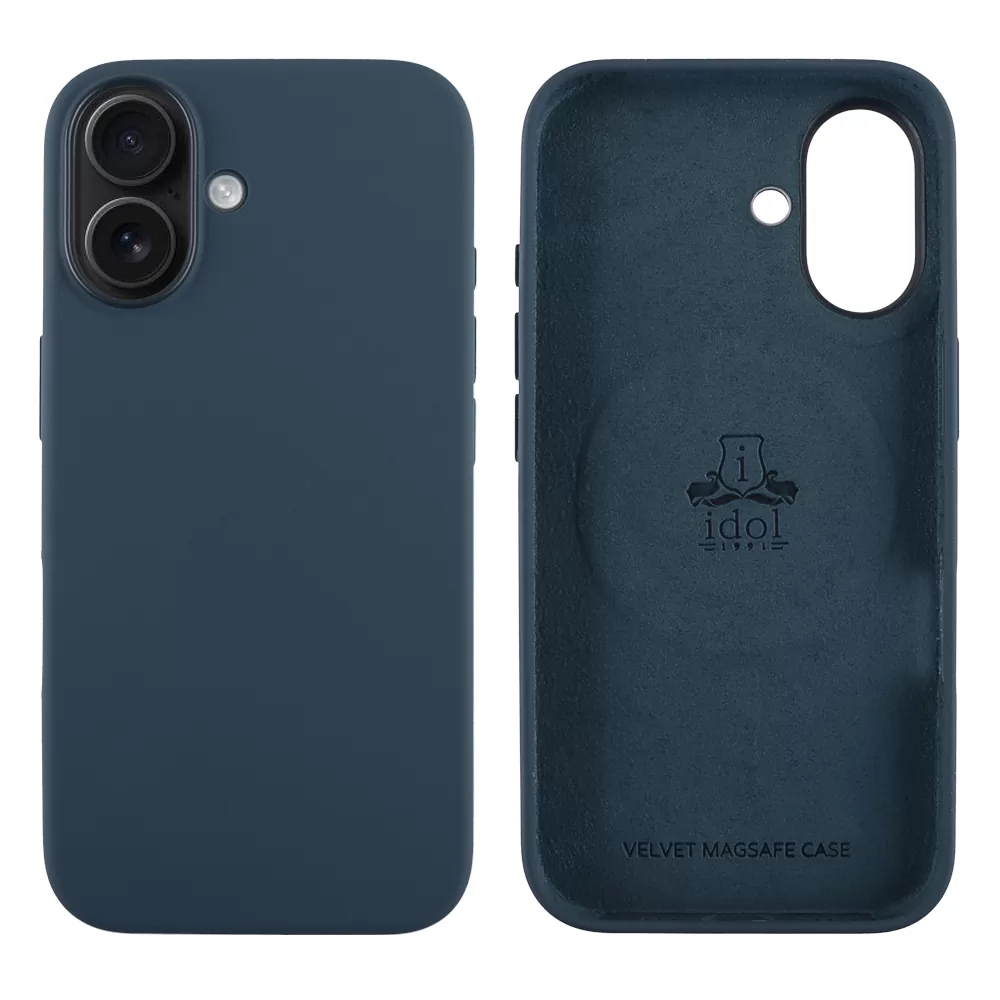 IDOL 1991 VELVET MAGSAFE TPU ΘΗΚΗ IPHONE 16 PLUS 6.7in CAMERA GUARD BLUE