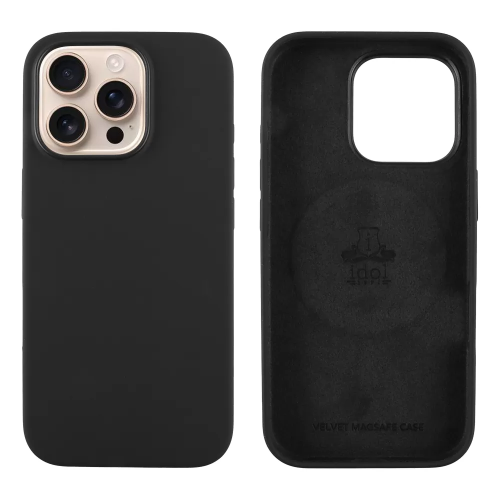 IDOL 1991 VELVET MAGSAFE TPU ΘΗΚΗ IPHONE 16 PRO MAX 6.9in CAMERA GUARD BLACK