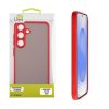LIME HARDSHELL FUSION ΘΗΚΗ SAMSUNG S25 5G S931 6.2in  FULL CAMERA PROTECTION RED WITH BLACK KEYS