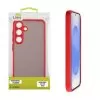 LIME HARDSHELL FUSION ΘΗΚΗ SAMSUNG S25 5G S931 6.2in FULL CAMERA PROTECTION RED WITH BLACK KEYS