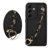 VOLTE-TEL SILICON TPU WITH STRAP ΘΗΚΗ SAMSUNG S25 5G S931 6.2in  FULL CAMERA PROTECTION BLACK WITH BLACK BUTTERFLIES