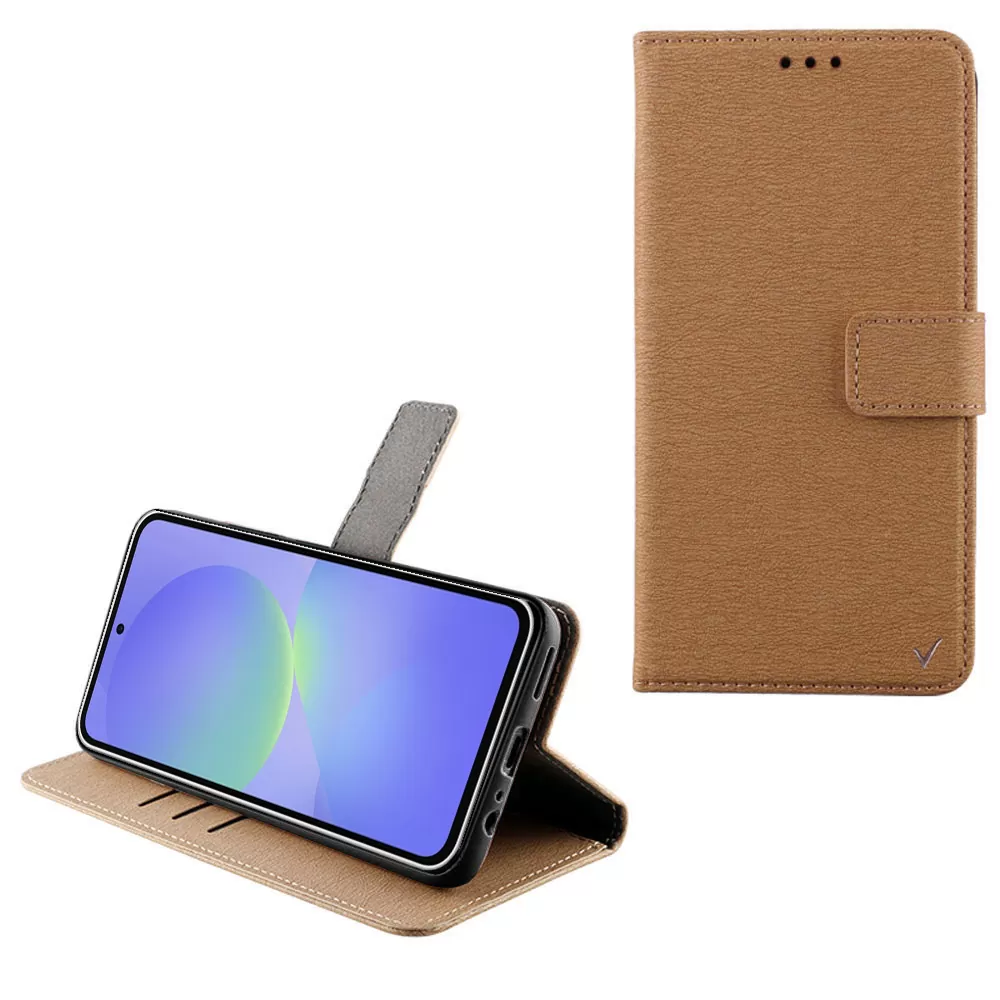 VOLTE-TEL ALLURE ΘΗΚΗ SAMSUNG A36 5G A366 6.7in  MAGNET BOOK STAND CLIP GOLD
