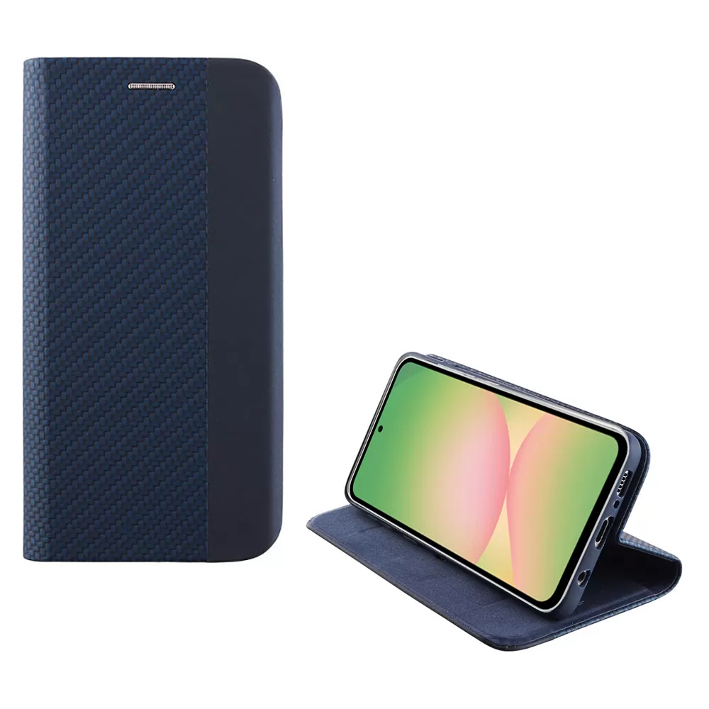 IDOL 1991 ELITE ΘΗΚΗ SAMSUNG A56 5G A566 6.7in  ANTI-RFID BOOK STAND BLUE