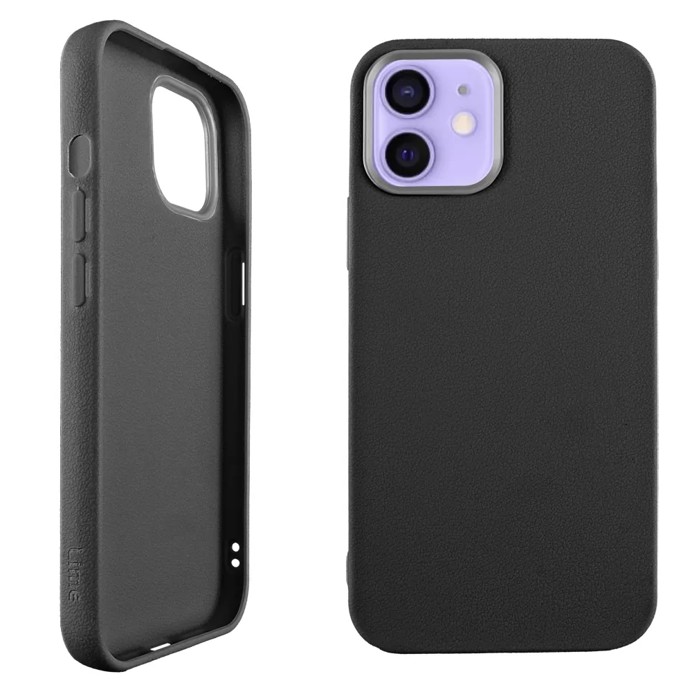 LIME FLEXISNAP TPU ΘΗΚΗ IPHONE 12 PRO/IPHONE 12 6.1in CAMERA GUARD BLACK