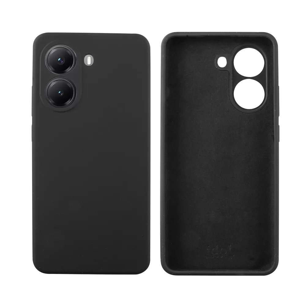 IDOL 1991 VELVET ELITE TPU ΘΗΚΗ XIAOMI POCO X7 PRO 5G 6.67in  4 SIDE FULL CAMERA PROTECTION BLACK