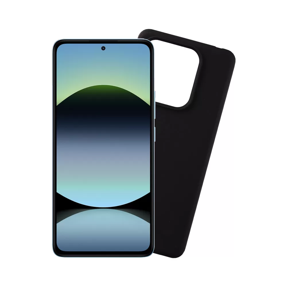 VOLTE-TEL SILICON TPU ΘΗΚΗ XIAOMI REDMI NOTE 14 4G 6.67in  CAMERA GUARD BLACK
