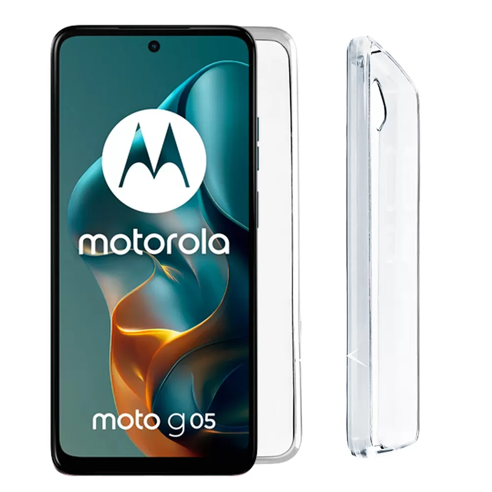 VOLTE-TEL SLIMCOLOR AIR TPU ΘΗΚΗ MOTOROLA MOTO G05 6.67in 2.0mm CAMERA GUARD ΔΙΑΦΑΝΗ
