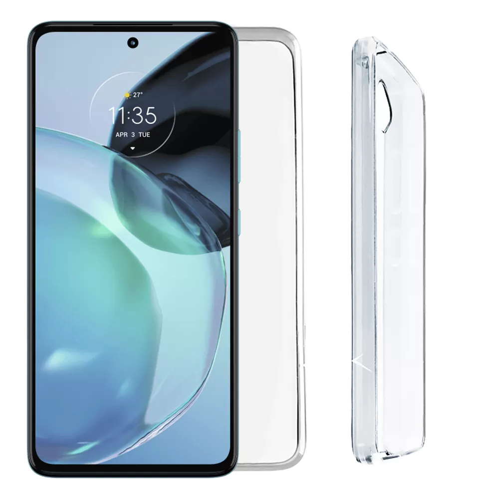 VOLTE-TEL SLIMCOLOR AIR TPU ΘΗΚΗ MOTOROLA MOTO G72 6.6in 2.0mm CAMERA GUARD ΔΙΑΦΑΝΗ