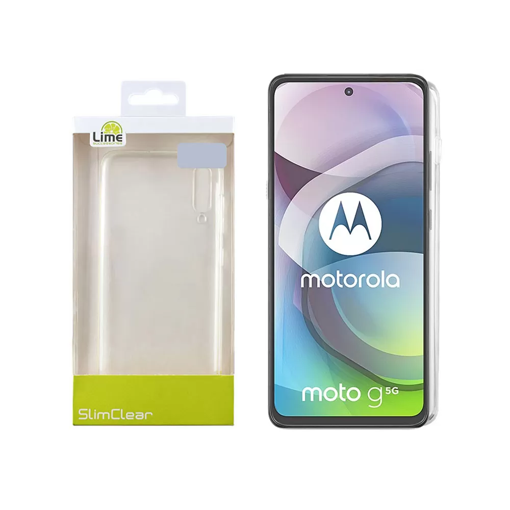 LIME SLIMCLEAR TPU ΘΗΚΗ MOTOROLA MOTO G 5G (2025) 6.7in FULL CAMERA PROTECTION ΔΙΑΦΑΝΗ