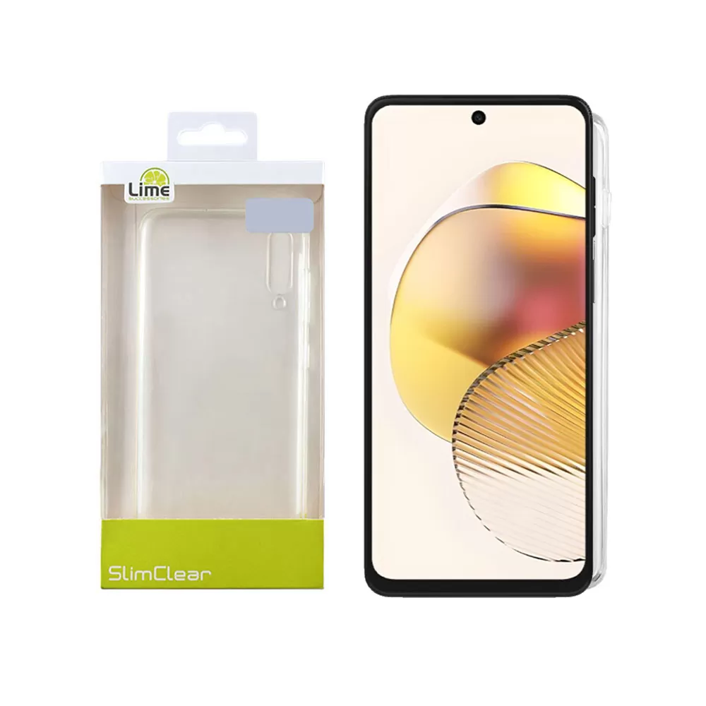 LIME SLIMCLEAR TPU ΘΗΚΗ MOTOROLA MOTO G73 5G 6.5in CAMERA GUARD ΔΙΑΦΑΝΗ