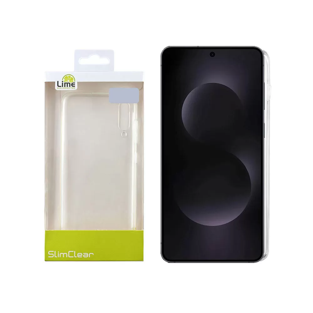 LIME SLIMCLEAR TPU ΘΗΚΗ SAMSUNG S25 EDGE 5G S937 6.66in FULL CAMERA PROTECTION ΔΙΑΦΑΝΗ