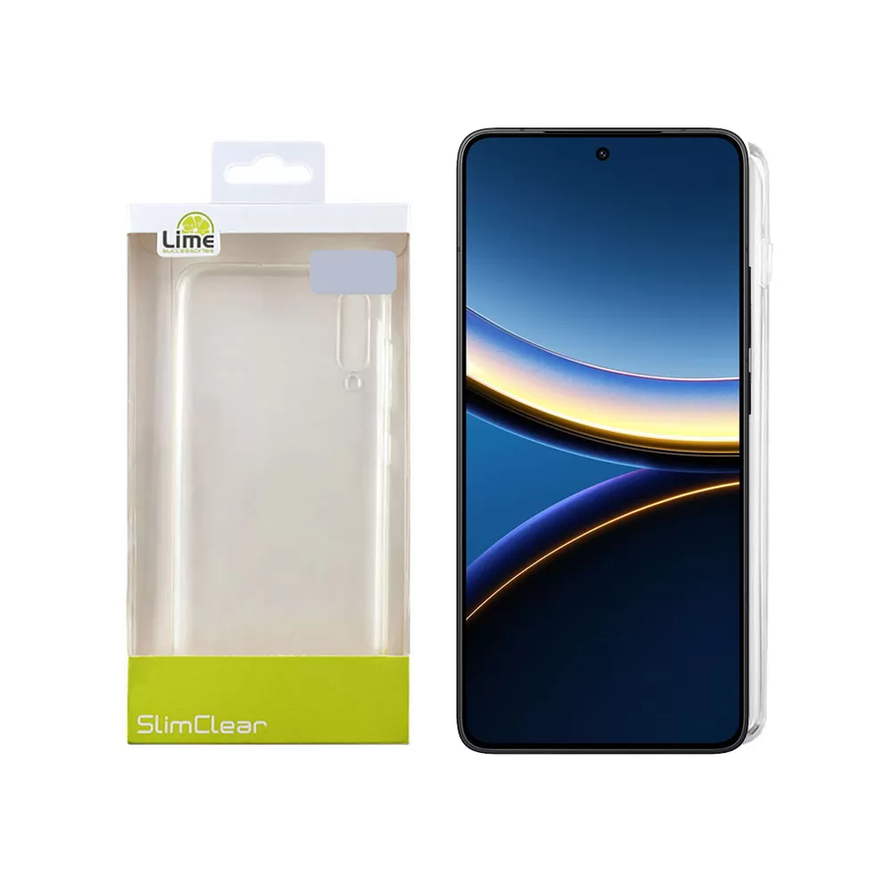LIME SLIMCLEAR TPU ΘΗΚΗ XIAOMI POCO F7 PRO 6.67in FULL CAMERA PROTECTION ΔΙΑΦΑΝΗ