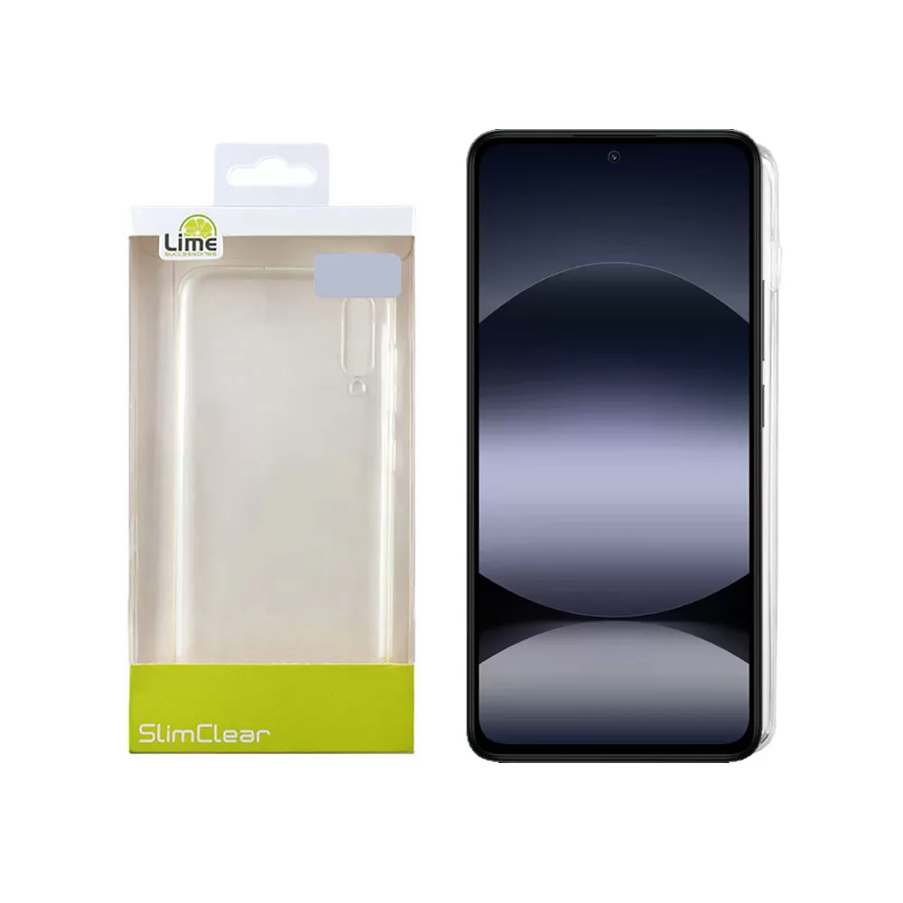 LIME SLIMCLEAR TPU ΘΗΚΗ XIAOMI REDMI NOTE 14 4G 6.67in FULL CAMERA PROTECTION ΔΙΑΦΑΝΗ
