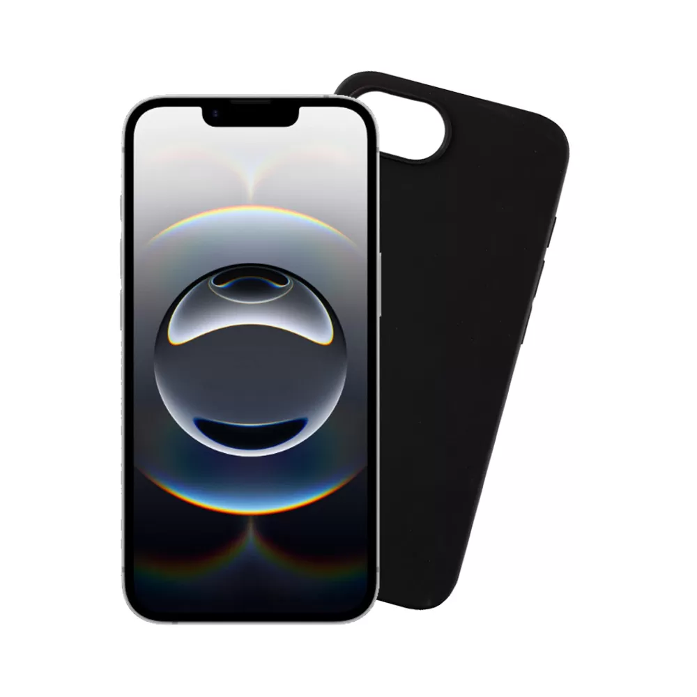 VOLTE-TEL SILICON TPU ΘΗΚΗ IPHONE 16E/ IPHONE 17E 6.1in  CAMERA GUARD BLACK