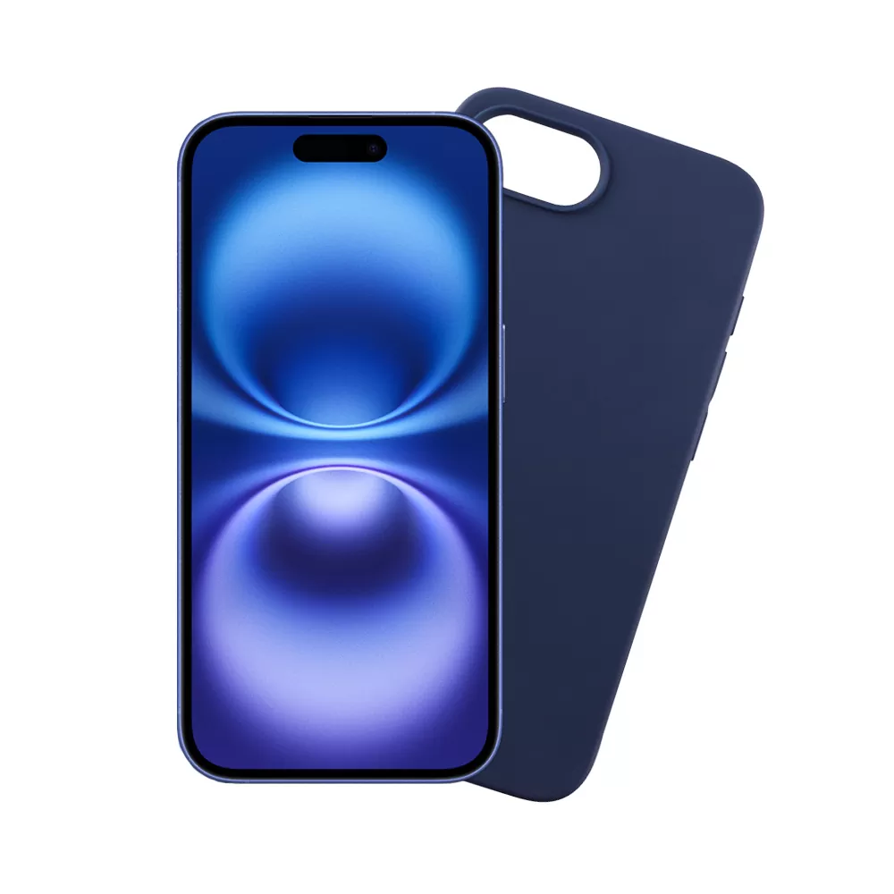 VOLTE-TEL SILICON TPU ΘΗΚΗ IPHONE 16E/ IPHONE 17E 6.1in  CAMERA GUARD BLUE