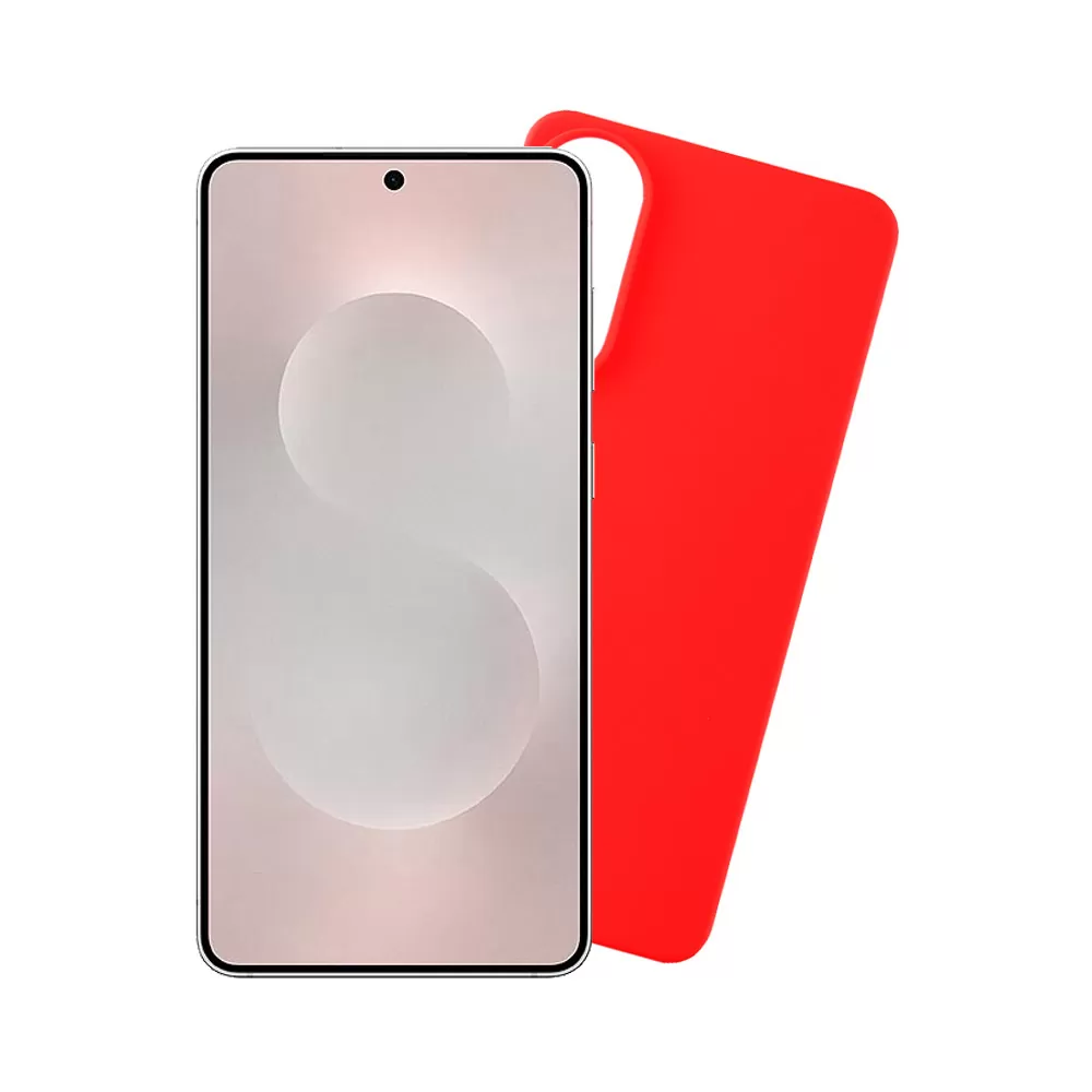 VOLTE-TEL SILICON TPU ΘΗΚΗ SAMSUNG S25 EDGE 5G S937 6.66in  CAMERA GUARD RED