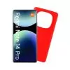 VOLTE-TEL SILICON TPU ΘΗΚΗ XIAOMI REDMI NOTE 14 PRO 4G 6.67in  CAMERA GUARD RED