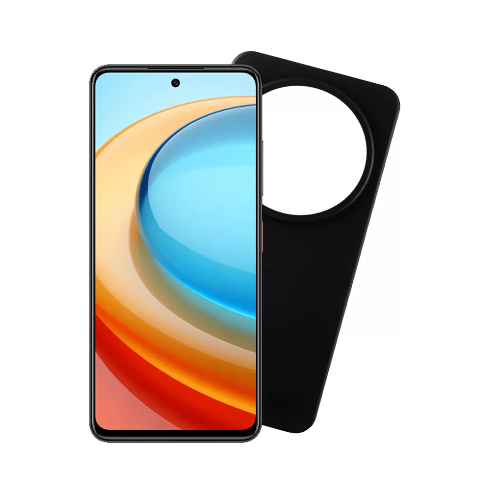 VOLTE-TEL SILICON TPU ΘΗΚΗ ZTE BLADE A75 5G 6.6in  CAMERA GUARD BLACK