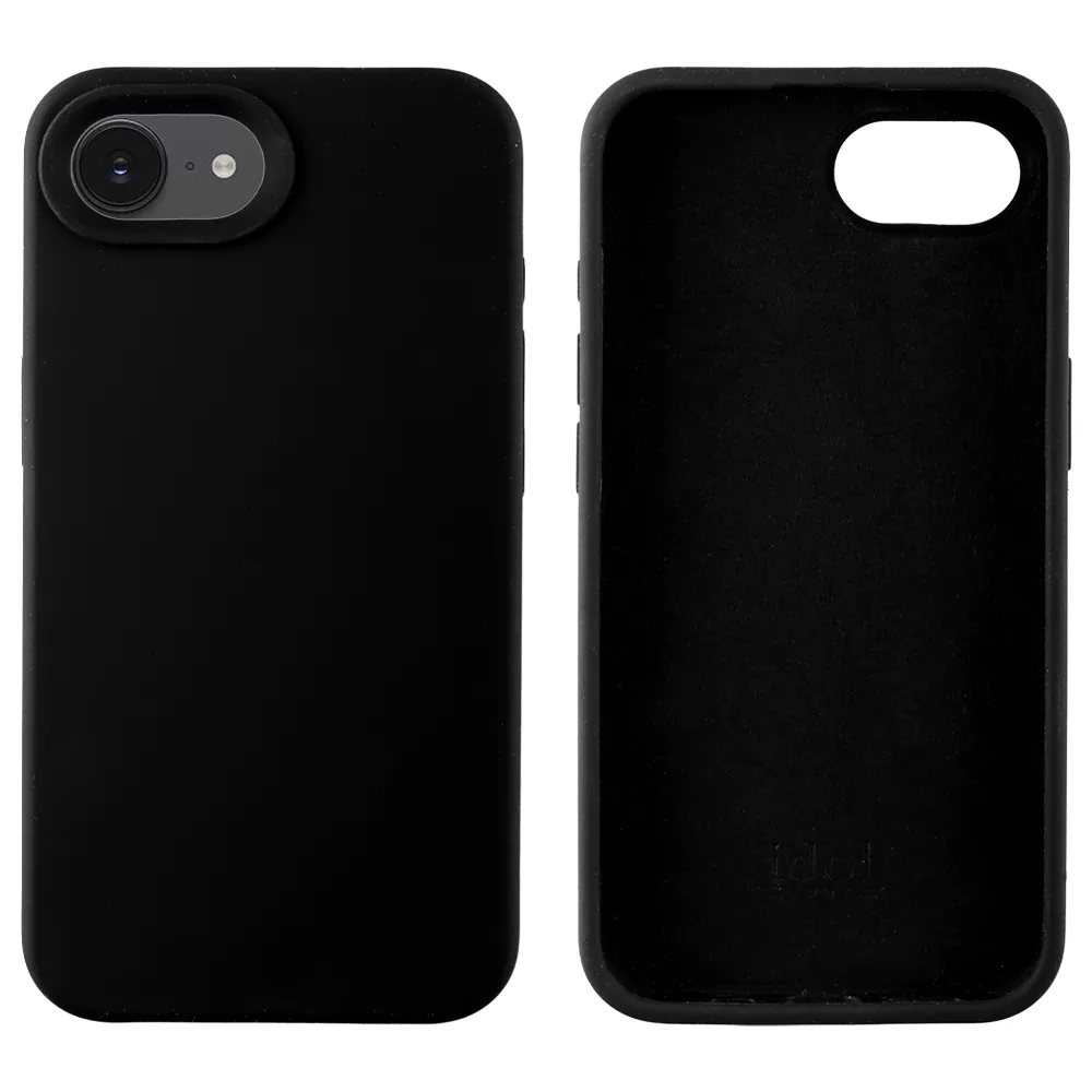IDOL 1991 VELVET ELITE TPU ΘΗΚΗ IPHONE 16E/ IPHONE 17E 6.1in  4 SIDE CAMERA GUARD BLACK