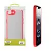 LIME HARDSHELL FUSION ΘΗΚΗ IPHONE 16E/ IPHONE 17E 6.1in FULL CAMERA PROTECTION RED WITH BLACK KEYS