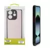LIME HARDSHELL FUSION ΘΗΚΗ XIAOMI REDMI NOTE 14 4G 6.67in  FULL CAMERA PROTECTION BLACK WITH RED KEYS