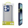 LIME HARDSHELL FUSION ΘΗΚΗ XIAOMI REDMI NOTE 14 4G 6.67in  FULL CAMERA PROTECTION BLUE WITH YELLOW KEYS