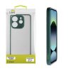 LIME HARDSHELL FUSION ΘΗΚΗ XIAOMI REDMI NOTE 14 4G 6.67in  FULL CAMERA PROTECTION GREEN WITH YELLOW KEYS