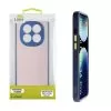 LIME HARDSHELL FUSION ΘΗΚΗ XIAOMI REDMI NOTE 14 PRO 4G 6.67in  FULL CAMERA PROTECTION BLUE WITH YELLOW KEYS