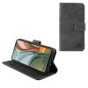 LIME ESSENTIAL ΘΗΚΗ MOTOROLA MOTO G75 6.78in  MAGNET BOOK STAND CLIP GREY
