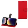 VOLTE-TEL ALLURE ΘΗΚΗ XIAOMI REDMI NOTE 14 PRO 4G 6.67in  MAGNET BOOK STAND CLIP RED