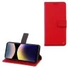 VOLTE-TEL ALLURE ΘΗΚΗ XIAOMI REDMI NOTE 14 PRO 4G 6.67in  MAGNET BOOK STAND CLIP RED
