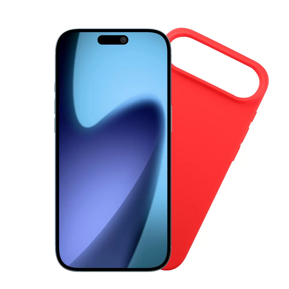 VOLTE-TEL SILICON TPU ΘΗΚΗ IPHONE 17 AIR 6.5in  CAMERA GUARD RED