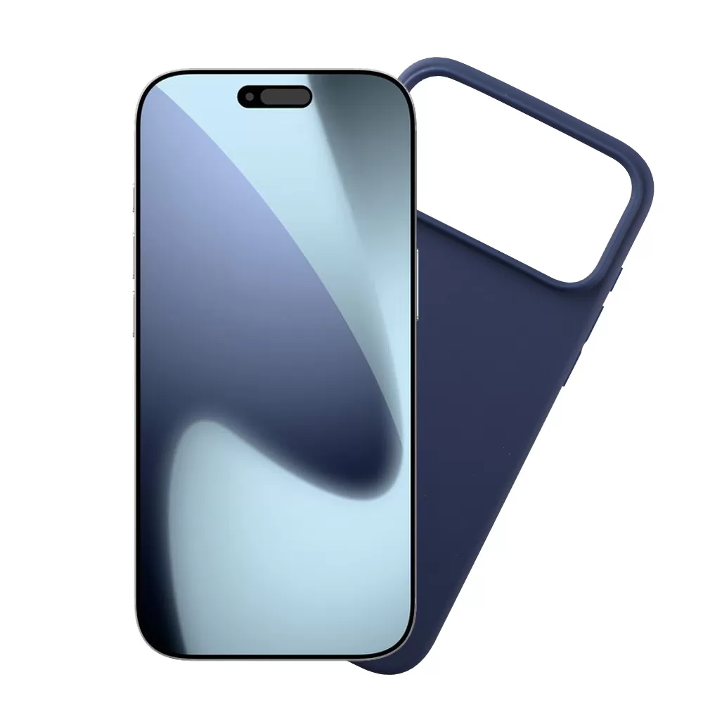 VOLTE-TEL SILICON TPU ΘΗΚΗ IPHONE 17 PRO MAX 6.9in  CAMERA GUARD BLUE