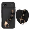 VOLTE-TEL SILICON TPU WITH STRAP ΘΗΚΗ IPHONE 17 AIR 6.5in  FULL CAMERA PROTECTION BLACK WITH BLACK HEARTS