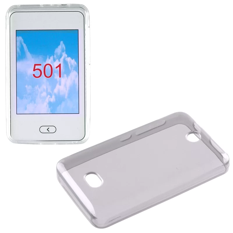 VOLTE-TEL SLIMCOLOR TPU ΘΗΚΗ NOKIA ASHA 501 ΔΙΑΦΑΝΗ