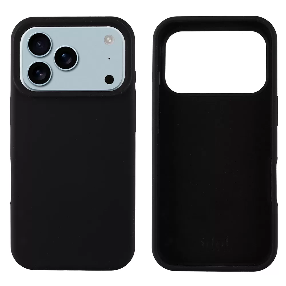 IDOL 1991 VELVET ELITE TPU ΘΗΚΗ IPHONE 17 PRO 6.3in  4 SIDE CAMERA GUARD BLACK