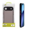 LIME HARDSHELL FUSION ΘΗΚΗ IPHONE 17 AIR 6.5inin  FULL CAMERA PROTECTION BLACK WITH RED KEYS