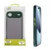 LIME HARDSHELL FUSION ΘΗΚΗ IPHONE 17 AIR 6.5in  FULL CAMERA PROTECTION GREEN WITH YELLOW KEYS