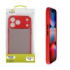 LIME HARDSHELL FUSION ΘΗΚΗ IPHONE 17 PRO 6.3in  FULL CAMERA PROTECTION RED WITH BLACK KEYS