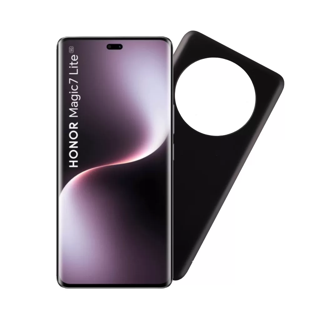 VOLTE-TEL SILICON TPU ΘΗΚΗ HONOR MAGIC7 LITE 5G 6.78in CAMERA GUARD BLACK